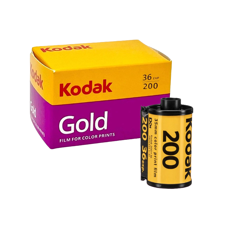 Kodak Film GOLD 200 Color Negative Film (35mm Roll Film, 36 Exposures)