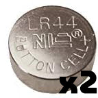 PK Cell LR44 Battery - Twin pack