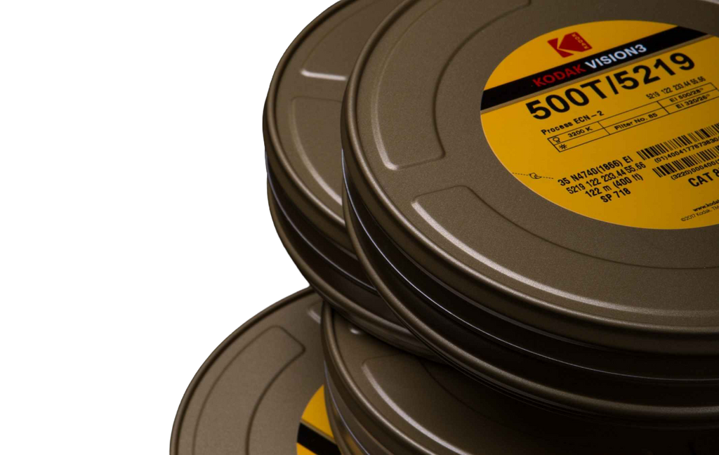 Kodak Film VISION3 500T Color Negative Film #7219 (Super 8, 50'' Roll)