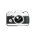 Camera Pin - Black