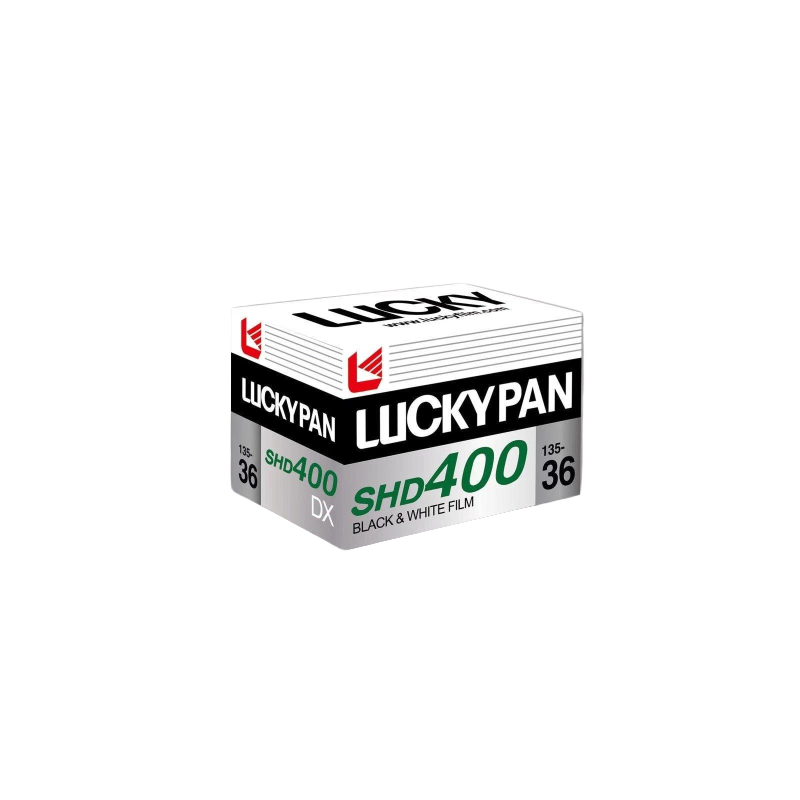 LUCKYPAN Film SHD400 B&W Negative Film 35mm Roll Film, 36 Exposures